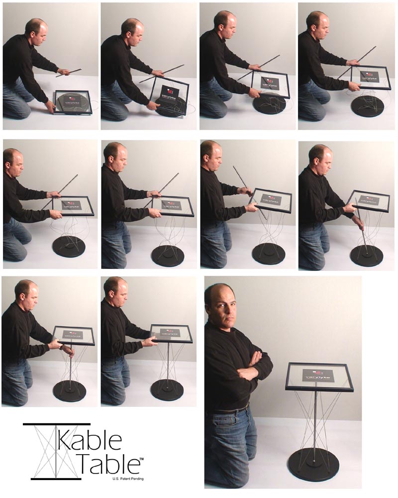 Kable Table Assembly - Visual Sequence